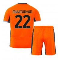 Inter Milan Henrikh Mkhitaryan #22 Fußballbekleidung 3rd trikot Kinder 2023-24 Kurzarm (+ kurze hosen)